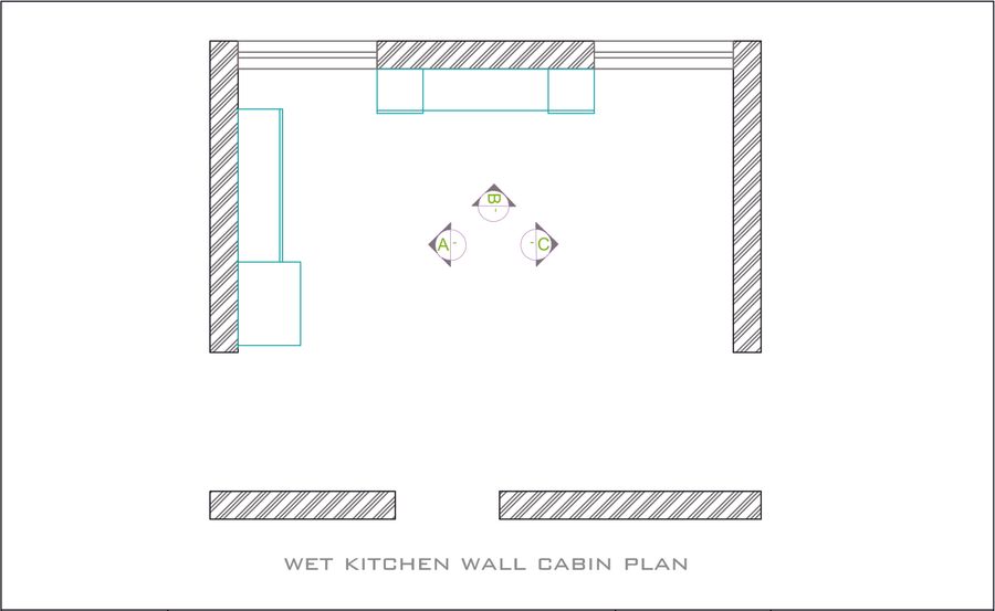 Wet Kitchen Wall Cabinet Plan